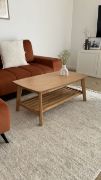 Picture of Lava Natural wood table with shelf