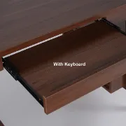 Picture of Jenivy Desk Natural wood with storage