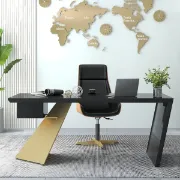 Picture of Cramphe Modern Desk with drawers