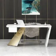 Picture of Cramphe Modern Desk with drawers