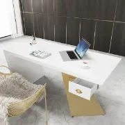Picture of Cramphe Modern Desk with drawers
