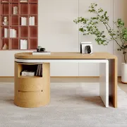 صورة مكتب خشب طبيعي - سيريكو
