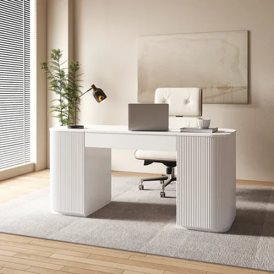 Picture of Serenki Modern Desk with 2 doors
