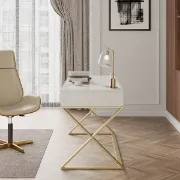 Picture of Hence White Modern Desk