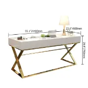 Picture of Hence White Modern Desk