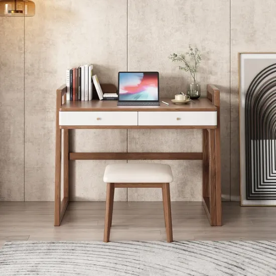 Picture of Civira Modern Desk - Natural wood