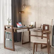 Picture of Civira Modern Desk - Natural wood