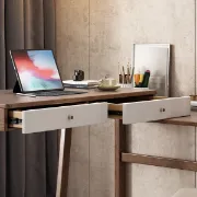 Picture of Civira Modern Desk - Natural wood