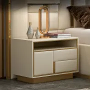 Picture of Klasio Nightstand Natural wood - One drawer