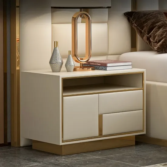 Picture of Klasio Nightstand Natural wood - One drawer