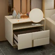 Picture of Klasio Nightstand Natural wood - One drawer
