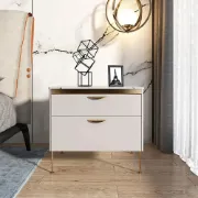 Picture of Fera Modern White Nightstand