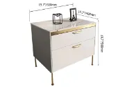Picture of Fera Modern White Nightstand