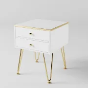 Picture of Qwara Modern Nightstand - 2 drawers