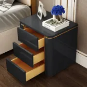 Picture of Gransie Modern Nightstand - Three drawers