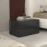 Picture of Leveim Modern Nightstand - Two drawers