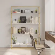 Picture of Clarisse – Modern Tall Freestanding Bookcase  & 4 Shelves