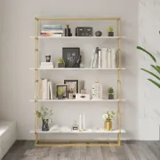 Picture of Clarisse – Modern Tall Freestanding Bookcase  & 4 Shelves