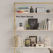 Picture of Clarisse – Modern Tall Freestanding Bookcase  & 4 Shelves
