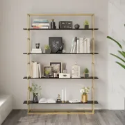 Picture of Clarisse – Modern Tall Freestanding Bookcase  & 4 Shelves