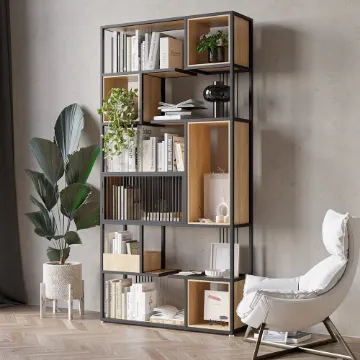 Show details for Nairobi Bookcase - Natural Wood Picture of Nairobi Bookcase - Natural Wood