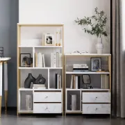 Picture of Luria's bookshelf