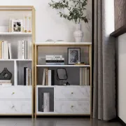 Picture of Luria's bookshelf