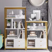 Picture of Luria's bookshelf