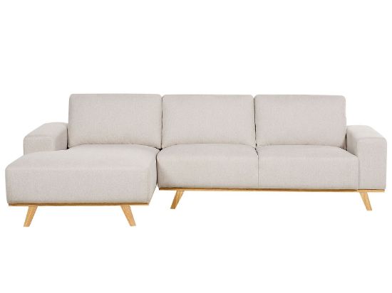 Picture of Carputer L-Shaped Sectional Natural wood
