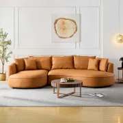 Picture of Mercato L-Shaped Sectional Natural wood