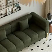 صورة كنبة كرامسي كتان