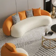 صورة أريكه ساندرا 3 مقاعد - خشب طبيعى