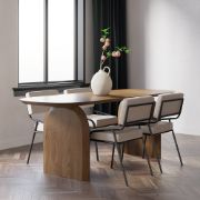 Picture of Titani dining table Natural Wood