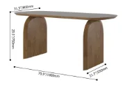 Picture of Titani dining table Natural Wood
