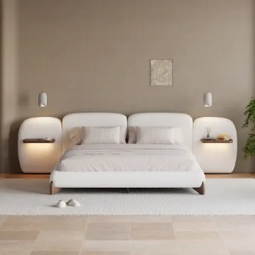 Show details for Serenity Upholstered Bed – Modern Comfort & Style Picture of Serenity Upholstered Bed – Modern Comfort & Style