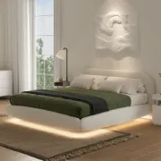 Picture of Serene Curve Upholstered Bed