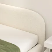 Picture of Serene Curve Upholstered Bed