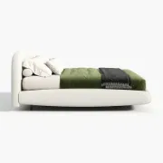 Picture of Serene Curve Upholstered Bed