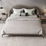 صورة سرير لونا كيرف المُنجَّد