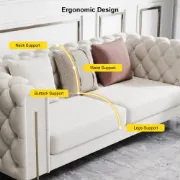 Picture of Elysium Sofa – Natural Wood