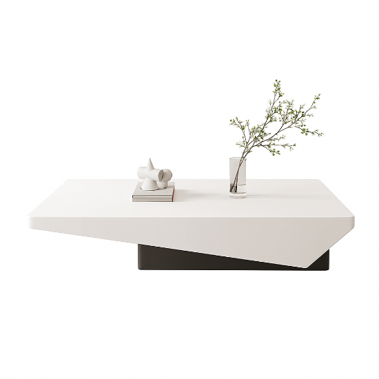 Picture of Divvia coffee table with drawer storage in black