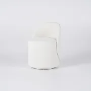 Elenora Vanity Chair – Natural Wood & Premium Fabric