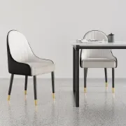 Picture of Vera Luxe Dining Chair  with Natural Wood