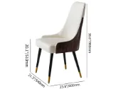 Picture of Armani Luxe Dining Chair with Comfortable Upholstery