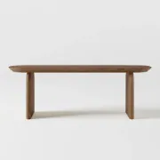 Picture of Nero Natural  Wood Dining Bench – Durable Elegance