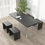 Picture of Dario Minimalist Dining Chair – Sleek Form with Treated Natural Wood