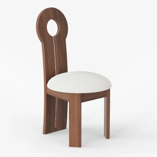Picture of Halo Sculpted Wood Dining Chair