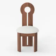 Picture of Halo Sculpted Wood Dining Chair