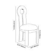 Picture of Halo Sculpted Wood Dining Chair
