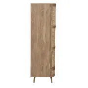 Picture of Arden – Curved Edge Rattan Wood Nightstand